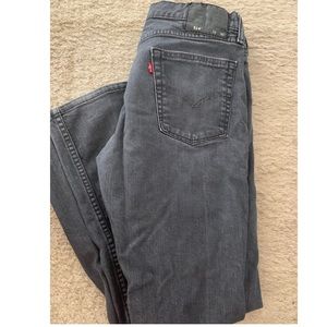 Men’s Levi pants washed charcoal grey sz 33-30